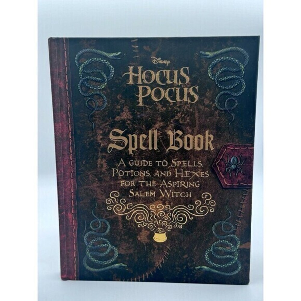 Disney The Hocus Pocus Spell Book Guide To Spells Potions & Hexes Salem Witch